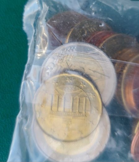 Germany 2002 Euro Started Set Of Coins