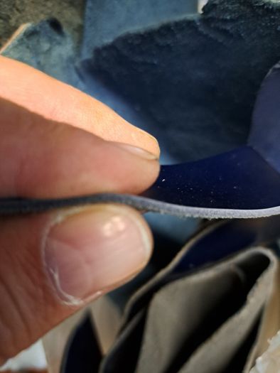 Genuine leather sheets for craft