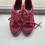 girls pink Adidas Gazelle Image 4