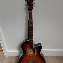 Westwood Acoustic Guitar + Cort CM10G Amp