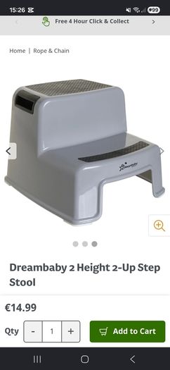 Dreambaby 2 Height 2-Up Step Stool