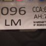 Car battery ( Monbat 75Ah ) Image 2