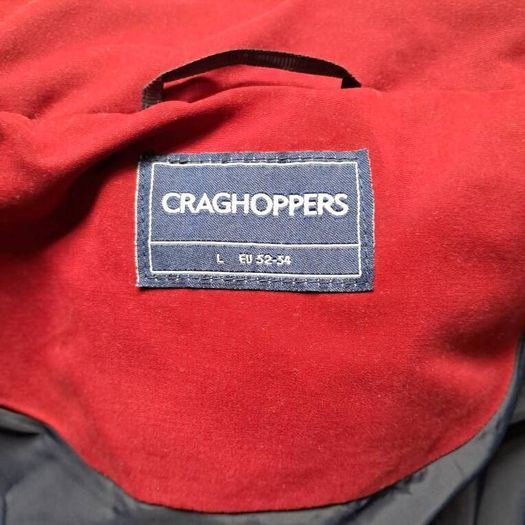 Craghoppers sleeveless jacket Size large 29" long zip pockets In like new condition