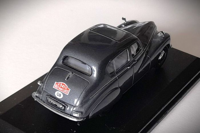 Diecast Model Sunbeam Talbot MkII Monte Carlo Rally - Collectable Oxford Diecast 1:43