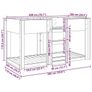 Bunk Bed for Kids Old Wood 100 x 200 cm Engineered Wood Image 5