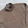 Abercrombie & Fitch Brown Oversized Quarter-Zip Sweater Image 2