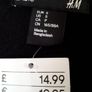 H&M New Black Knit Dress Image 3