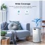 BRAND NEW Air Purifier For Home True HEPA Filters Digital LED display negative ion generator usb Rechargeable Desktop Air Cleaner Image 3