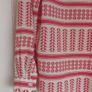 Lumiere Aztec Red and White Blouse Image 3