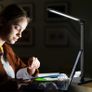 Desk Lamp Eye-Caring LED Table Lamp Dimmable Bedside Lamp with 2 USB Charging Ports and 10 Brightness Levels x 5 Colour Modes Touch Control Daylight Lamp for Office, Bedside, Reading- Auto Timer Image 7