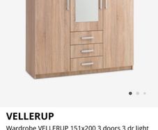wardrobe with mirror