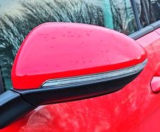 VW Golf Mk7 OEM Mirror Caps Tornado Red LY3D