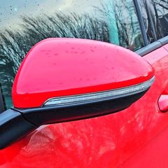 VW Golf Mk7 OEM Mirror Caps Tornado Red LY3D