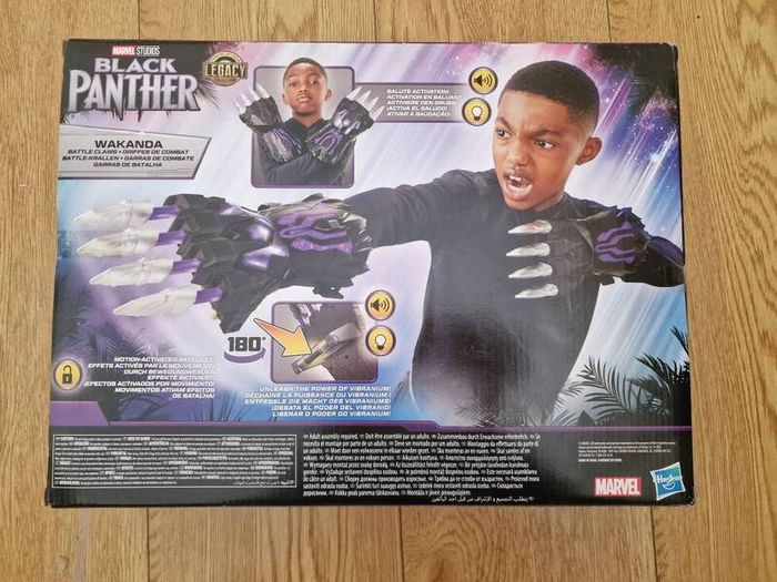BRAND NEW Marvel Studios' Black Panther Legacy Collection Wakanda Battle FX Claws