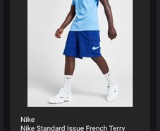 Brand New Nike Swoosh Terry Cargo Shorts - Size - Medium - RRP - 55.00