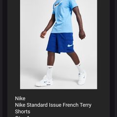 Brand New Nike Swoosh Terry Cargo Shorts - Size - Medium - RRP - 55.00