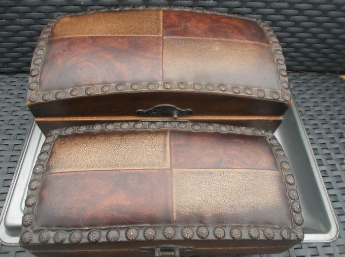 Set of 2 Beautiful  Vintage Chests