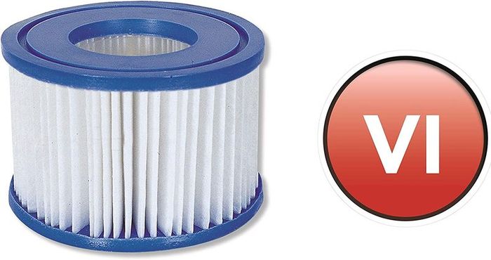 Lay-Z-Spa Hot Tub Filter Cartridge VI for All Lay-Z-Spa Models - 6 x Twin Pack (12 Filters)