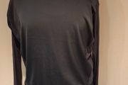 Dunnes Navy Satin Mix Top