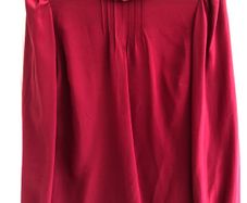 Red Valentino Silk Top Size 42