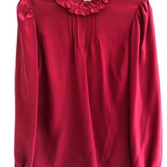 Red Valentino Silk Top Size 42