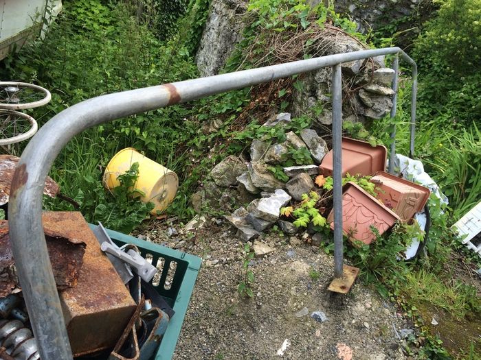 Galvanised Exterior Handrail