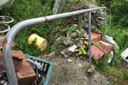 Galvanised Exterior Handrail