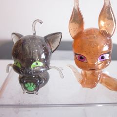 Miraculous Ladybug Kwami Surprise Glitter FiguresX2