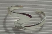 BANGLE - Cuff Bracelet - Silver 925