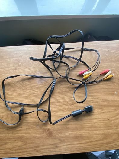 2x PlayStation 2 Slim Bundle - 3 Controllers & All Cables