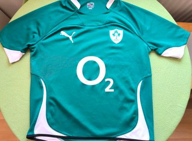 Vintage IRFU Puma Rugby Jersey Size XL Adults