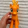 My Little Pony Explore Equestria Cutie Twisty-Do AppleJack Hair Play MLP approx. 14 cm. Used Please see photos Image 5