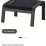 IKEA Rocking Chair with matching Footstool Image 2