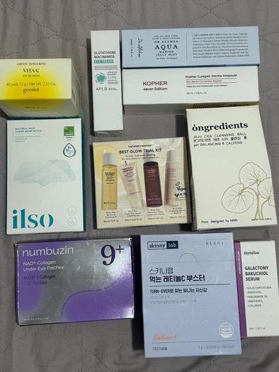 Last few viral Korean skincare