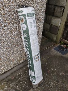 Shed roof felt