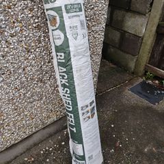 Shed roof felt