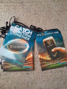 Guinness branded bunting