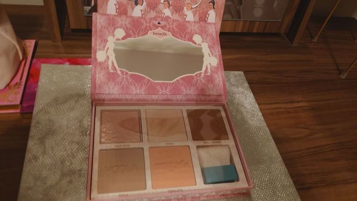 Benefit Cheekleaders Bronze Quad Pallet.