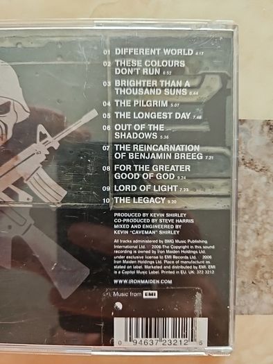 Iron Maiden CD - A Matter Of Life And Death