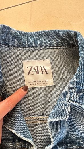 zara kids Denim top