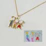 Personalized Child's Drawing Necklace | 925 Sterling Silver | Custom Kids Artwork Jewelry | Handmade Keepsake Gift Image 3