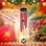 Wind Chimes Outdoor w/Butterfly Sign Memorial Windchimes Great Wind Chime Gifts Soothing Melodic Tones & Bamboo/Aluminum Chime for Garden Home or Yard-33 inches In Length Image 3