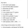 sony smart tv  with wall mount no legs Image 2