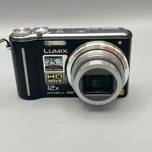 Panasonic Lumix DMC-TZ7 10.1MP Digital Camera Black with Silver Lens