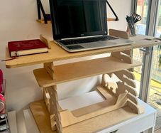 Flying Elephant Standing Desk