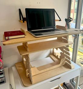 Flying Elephant Standing Desk