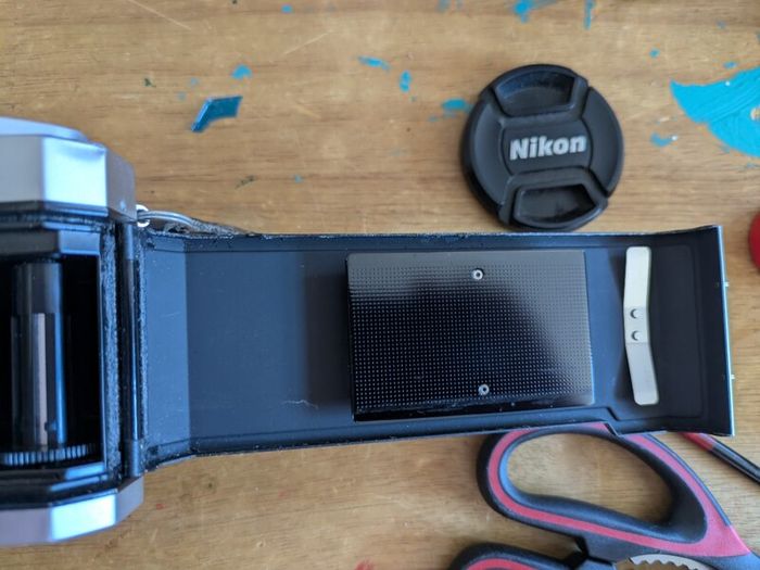 Nikkormat FTn 35mm film camera & 50mm lens