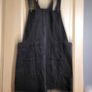 PRIMARK Black denim dungaree dress 42 14 NEW Image 2