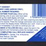 1991 Ireland 10 unit Irish Horse Racing Definitive Call Card with Schlumberger SC6 Chip, Dame Lane Address, Shinny finish, White to cream back, Full Flag, Barcode Used. Telecom Eireann card number 1033. Image 2
