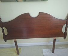 Mahogony Rossmore Headboard Double bed